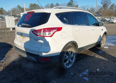 2014 Ford Escape Titanium from USA, damaged, VIN 1FMCU9J92EUE19269